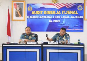 Danlantamal l Terima Tim Audit Kinerja Itjenal