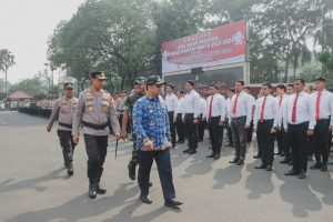 Libatkan Ribuan Personel Gabungan, Polres Metro Tangerang Kota Gelar Apel Operasi Mantap Brata 2023 – 2024