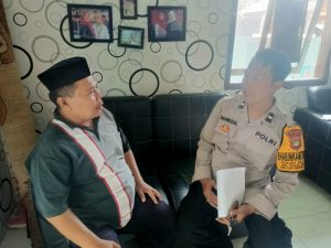 Bhabinkamtibmas Pulau Kelapa Fokus Tingkatkan Ketaqwaan dan Kamtibmas Bersama Tokoh Agama