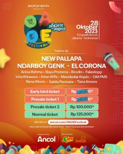 OAOE Festival #SpiritOfJoged Meriahkan Ancol Akhir Pekan Ini