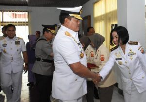 Komandan Lanal Bandung Hadiri Upacara Penutupan Dikreg Ke-51 Sesko TNI TA 2023