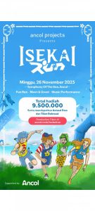 Isekai Run, Lomba Lari Paling Hype di Ancol