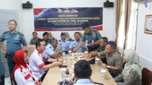 Dalam Rangka Supervisi FKTP, Puskes TNI Kunjungi Balai Kesehatan Lanal Palembang