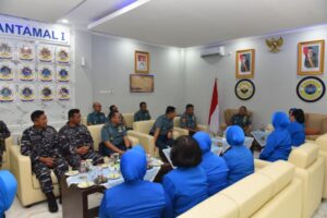 Komandan Lanal Dumai Hadir Dalam Entry Briefing Komandan Pangkalan Utama TNI Angkatan Laut I Belawan