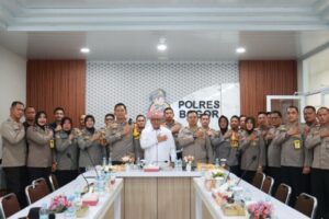 Kunjungan Kerja Kompolnas Ke Polres Bogor Dalam Rangka Pemantauan dan Pengecekan Kesiapan Personil Polres Bogor Dalam Pengamanan Kegiatan Pemilu 2023-2024 