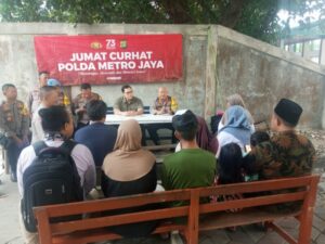 Kapolres Kepulauan Seribu Gelar ‘Jumat Curhat’ untuk Sukseskan Pemilu Damai 2024