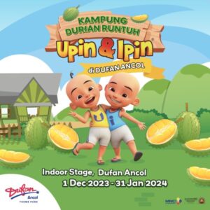 Desember Ini, Upin Ipin Akan Hibur Seluruh Pengunjung Dufan Ancol