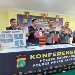 Reskrim Polsek Pademangan Tangkap Satu Pelaku Curanmor Bersenjata Api