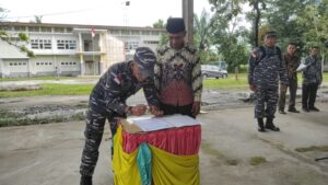 Staf Potensi Maritim Lanal TBA Bentuk Karakter Siswa Politeknik Kota Tanjungbalai