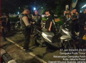 Antisipasi Balap Liar Dan Tawuran, Dit Samapta Polda Metro Jaya Laksanakan Patroli Malam di Jakarta