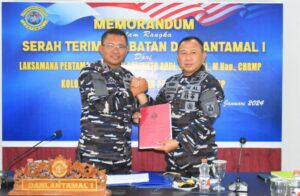 Danlanal Simeulue Turut Hadir Dalam Memorandum Danlantamal I Belawan