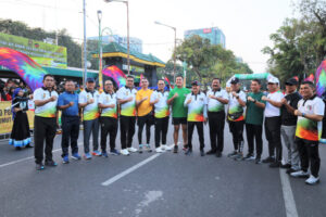 Danlantamal I Hadiri Fun Run Road Sambut PON XXI Aceh-Sumut 2024