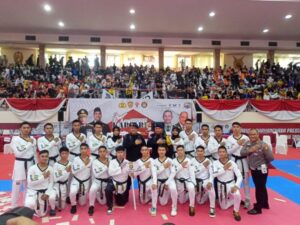 Pembukaan Kejuaraan Nasional Taekwondo Kapolri Cup 2024