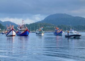 Kapal Patroli Lanal Sabang Ikut Meriahkan Event Sabang Marine Festival Tahun 2024