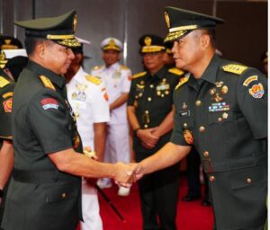 Panglima TNI Terima Laporan Korps Kenaikan Pangkat 29 Perwira Tinggi TNI