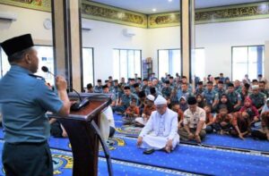 Lantamal I Belawan Peringati Malam Nuzulul Qur’an 1445 H