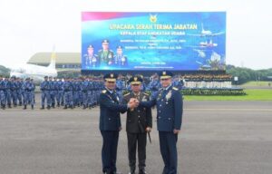 Panglima TNI Pimpin Serah Terima Jabatan Kepala Staf TNI Angkatan Udara di Lanud Halim Perdanakusuma