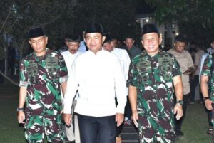 Danlantamal I Hadiri Malam Takbir dan Patroli Bersama Forkopimda Sumut Sambut Hari Raya Idul Fitri 1445 H