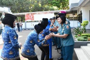 Pangkalan TNI AL Bandung Gelar Halal Bihalal Usai Laksanakan Cuti Bersama Lebaran Idul Fitri 1445 H/2024 M