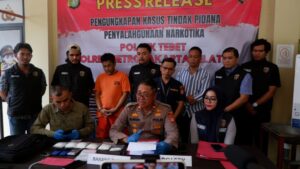 Polsek Tebet berhasil mengungkap kasus Peredaran Narkotika