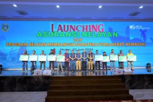 Wadan Lantamal I Hadiri Launching Asuransi Nelayan dan Program Nelayan Membangun Sumatera Utara Hebat