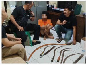 Polsek Kemang Berhasil Amankan 11 Remaja Diduga Gangster BTB (BAWAH TANAH BOGOR)