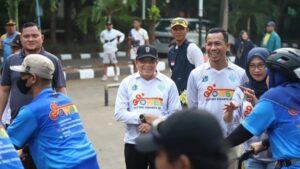 657 Peserta GOWES Jakut Luncur Ke Monas