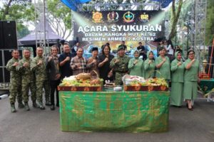 Indahnya Kebersamaan, Syukuran HUT ke-62 Menarmed 2 Kostrad