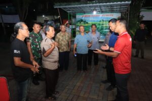 Kapolres Metro Bekasi Kota Bersama Dandim Bekasi Melakukan Kunjungan ke Kantor Kelurahan Pekayon Jaya