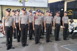 Pastikan Situasi Kondusif, Polsek Metro Tamansari Gelar Apel Pengamanan Malam Idul Adha 2024