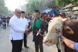 Polres Metro Jakarta Utara Gelar Shalat Idul Adha