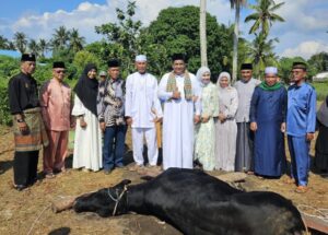 Masyarakat Berbondong-Bondong Laksanakan Sholat Idul Adha 1445 H/2024 M di Lapangan Mako Lanal Bintan Bersama Forkopimda Bintan