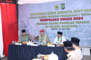 Kembangkan Inovasi, Polsek Mampang Prapatan Masuk 10 Nominasi Dalam Ajang ‘Kompolnas Awards’