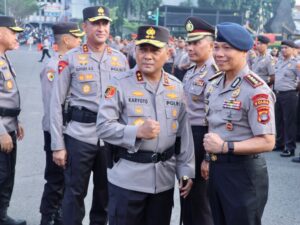 Polda Metro Jaya Gelar Upacara Kenaikan Pangkat, 1.274 Personel Naik Pangkat