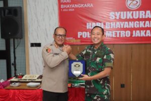 Hari Bhayangkara ke 78, Forkopimko Datangi Polres Metro Jakarta Utara