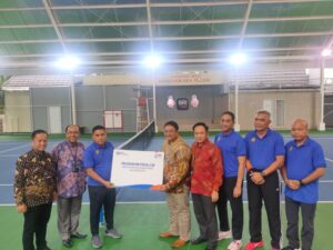 Kapolda Metro Jaya Resmikan Lapangan Tenis Bhayangkara Presisi