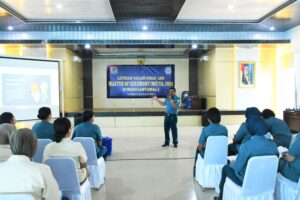 Lantamal I Laksanakan Latihan Dalam Dinas Pelatihan Master Of Ceremony (MC)