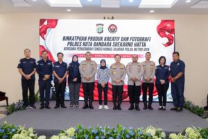 Tingkatkan Ilmu Kehumasan Produk Kreatif Dan Fotografi, Polres Bandara Soetta Gelar Pelatihan