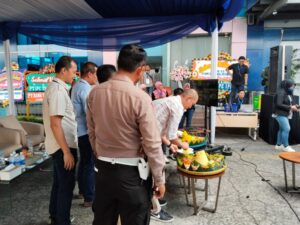 Satuan Lalu Lintas Polres Pelabuhan Tanjung Priok Beri Pemaparan Safety Riding di TPK Pelindo Pelabuhan Tanjung Priok