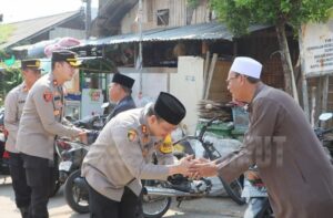 Wakapolres Metro Jakarta Utara Berkunjung ke Pondok Pesantren Annisfasa Kelapa Gading