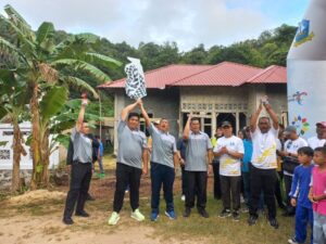 Danlanal Bintan Bersama Jajaran Forkopimda Bintan Hadiri Rangkaian Sail to Tambelan