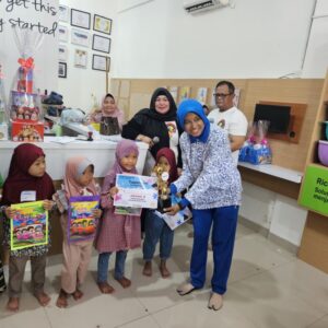 Jalasenastri Cabang 5 Korcab IV DJA I Lanal Bintan Bersama TK Hang Tuah Tanjung Pinang Adakan Lomba Mewarnai Back To School