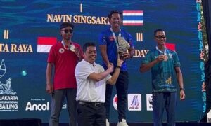 Pratu Aldo Hidayat Harumkan Nama Yonif 330, Raih Podium Jakarta International Sailing Championship 2024