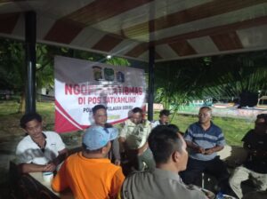 Kapolsek Kepulauan Seribu Utara Iptu Yoyo Hidayat Gelar Ngopi Kamtibmas di Pulau Kelapa: Wujudkan Sinergi dan Keamanan Bersama