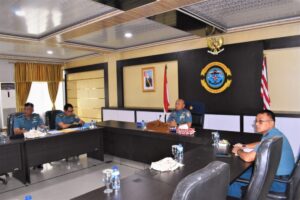 Danlantamal I Ikuti FGD Intergrated Maritime Surveillance Sistem (IMSS) Melalui Vicon