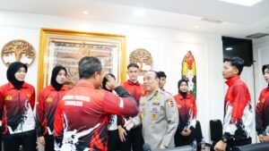 Lepas Kontingen Taekwondo Polri ke Malaysia dan Thailand, As SDM Kapolri Motivasi Atlet Dengan Beasiswa Pendidikan