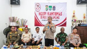 Ngopi Kamtibmas Bersama 4 Pilar di Satkamling RW 10, ini yang disampaikan Kapolres Metro Jaktim