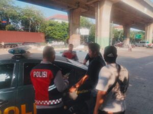 Polsek Koja Amankan Dua Pelaku Pemalakan di Depan Kantor BRI