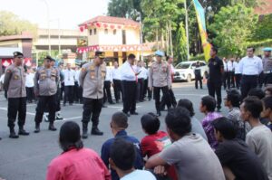 Meresahkan, 28 Preman ‘Diangkut’ Polres Jakut