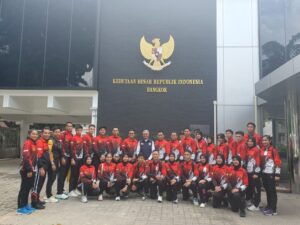 Tim Taekwondo Garbha Presisi Polri Bertanding di Bangkok, Dubes RI Untuk Thailand: Jadilah Juara